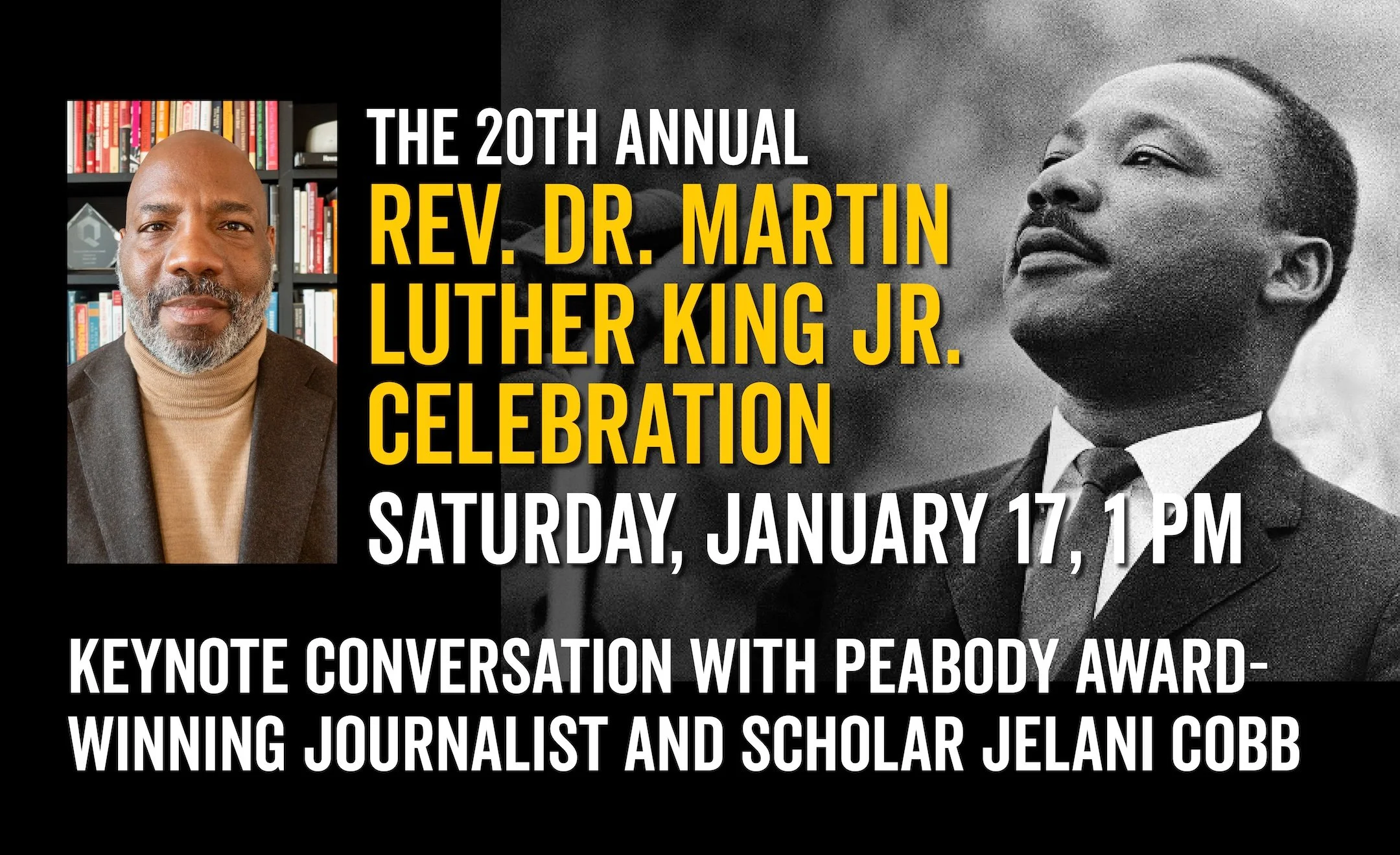 20th Annual MLK Day Celebration Keynote Jelani Cobb