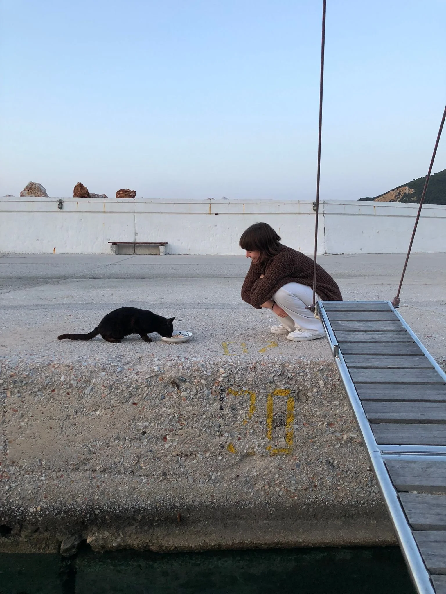Sailing and befriending Cats in Skopelos, Greece.