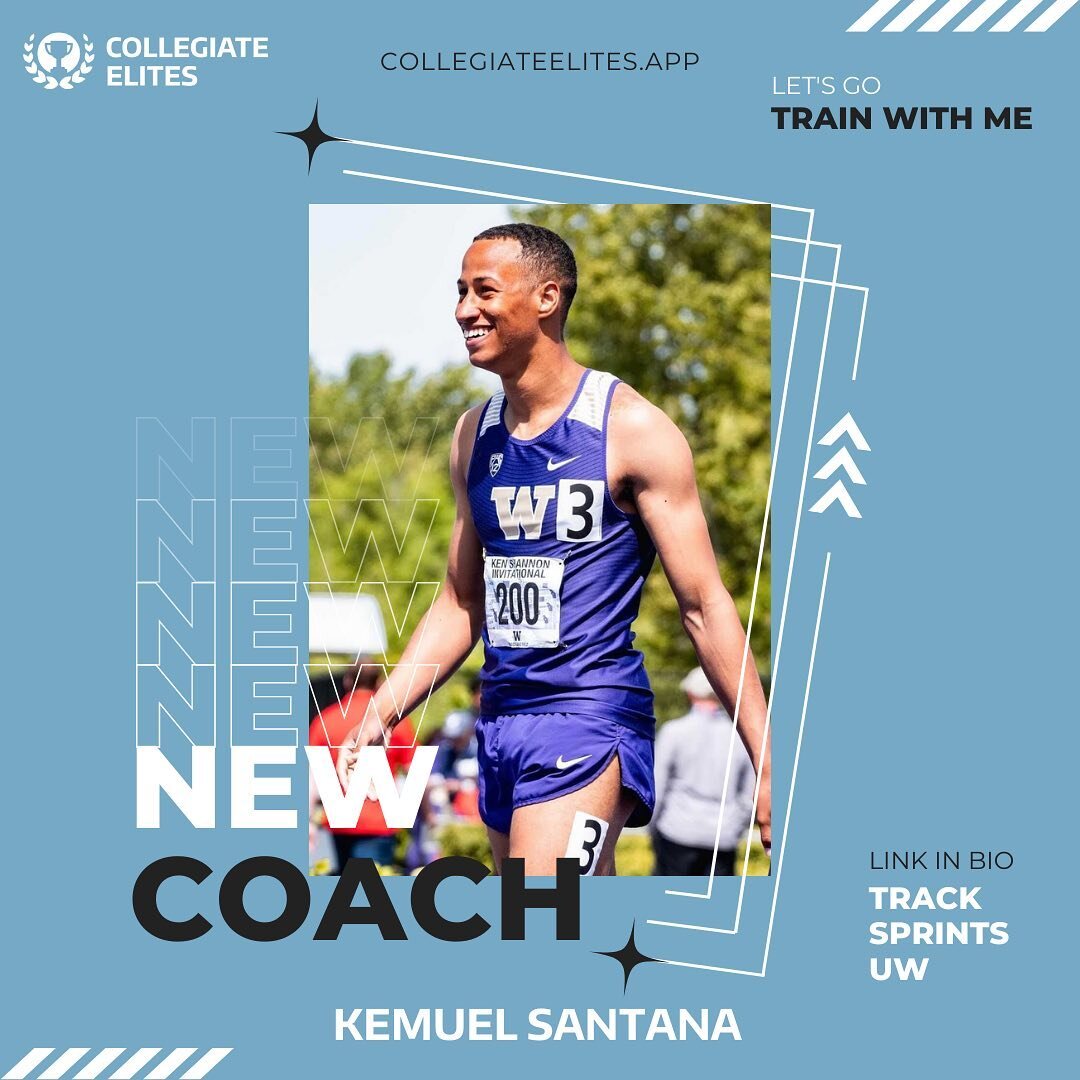 👋 @kem.santana Welcome to @collegiateelites! 🏆
.
Athletes, start training to get to the next level with athletes who know what it takes. Sign up/request training with our newest coach @kem.santana 
.
www.CollegiateElites.app
.
#welcome #collegiatee