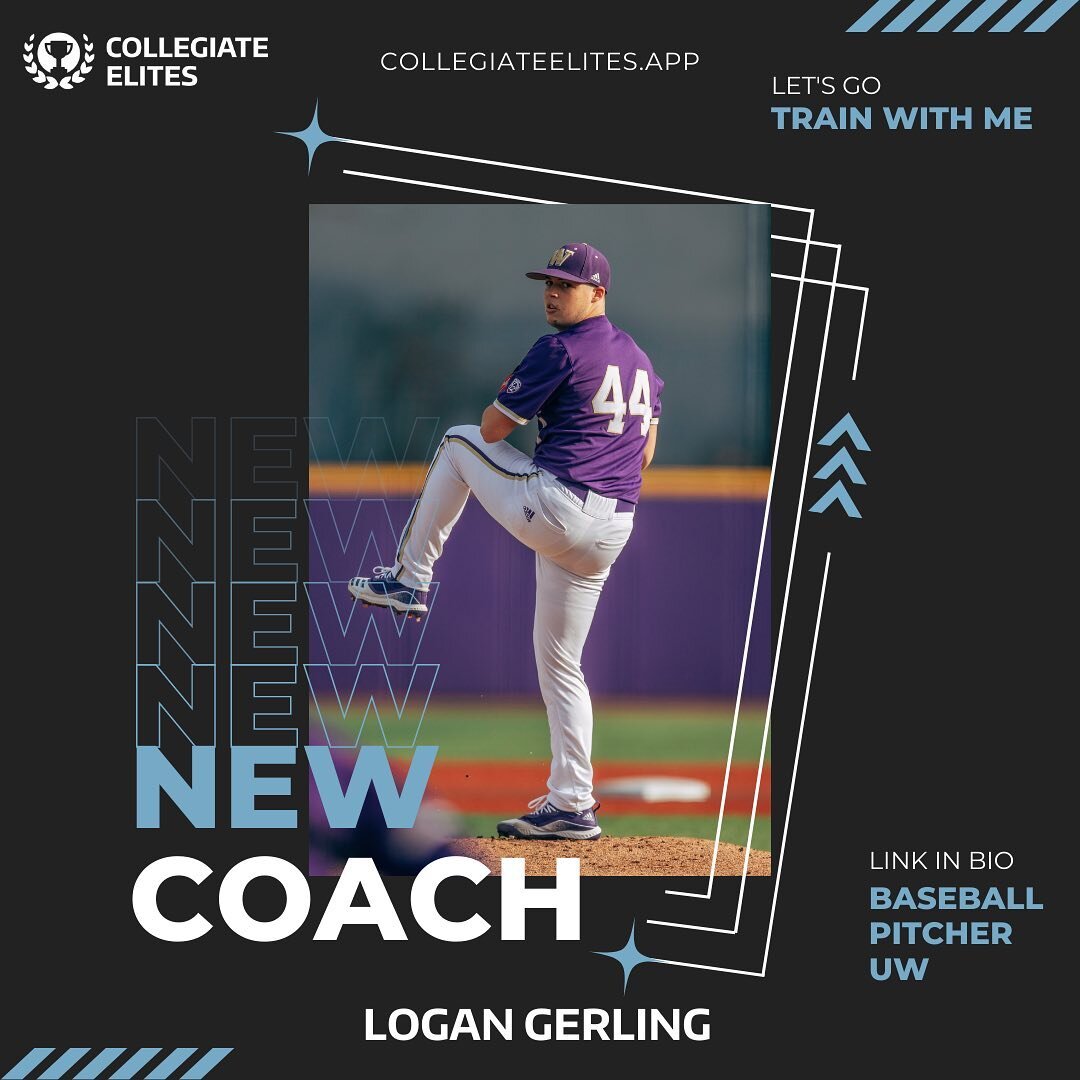 👋 @logweezy Welcome to @collegiateelites! 🏆
.
Athletes, start training to get to the next level with athletes who know what it takes. Sign up/request training with our newest coach @logweezy 
.
www.CollegiateElites.app
.
#welcome #collegiateelites 