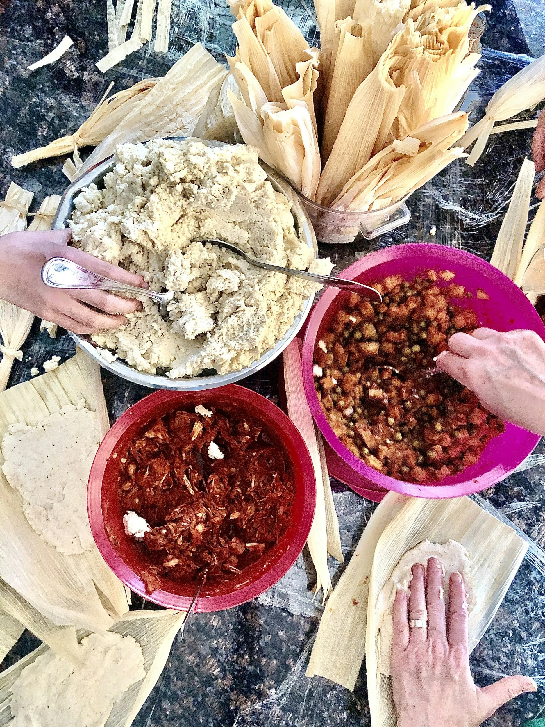 Tamale Making!