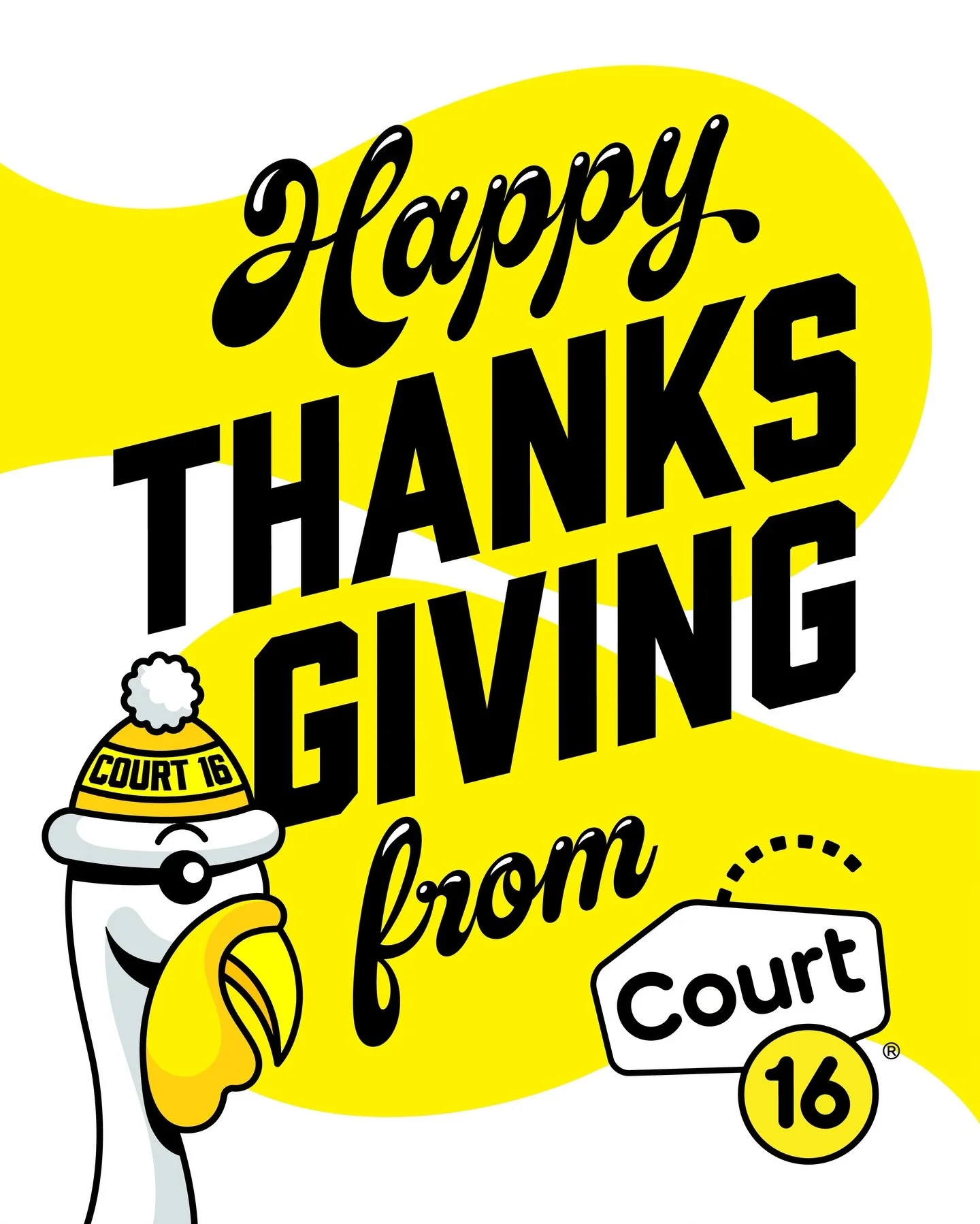 Happy Thanksgiving! 🦃✨ We&rsquo;re closed today, but we&rsquo;ll be ready for you tomorrow to help burn off those extra turkey calories. 😉 Tennis or pickleball,  we&rsquo;ve got your back!

#court16 #thanksgiving #holiday