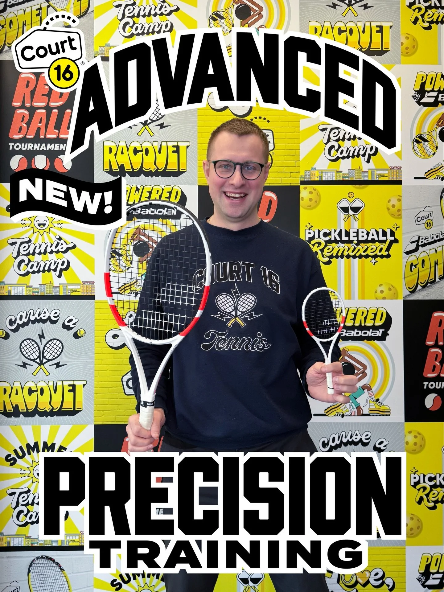 We&rsquo;re introducing a new program designed to refine control, timing, and consistency at the highest level. 🎯

Built for advanced players only, this class features a modified racquet with a significantly smaller hitting surface to challenge prec