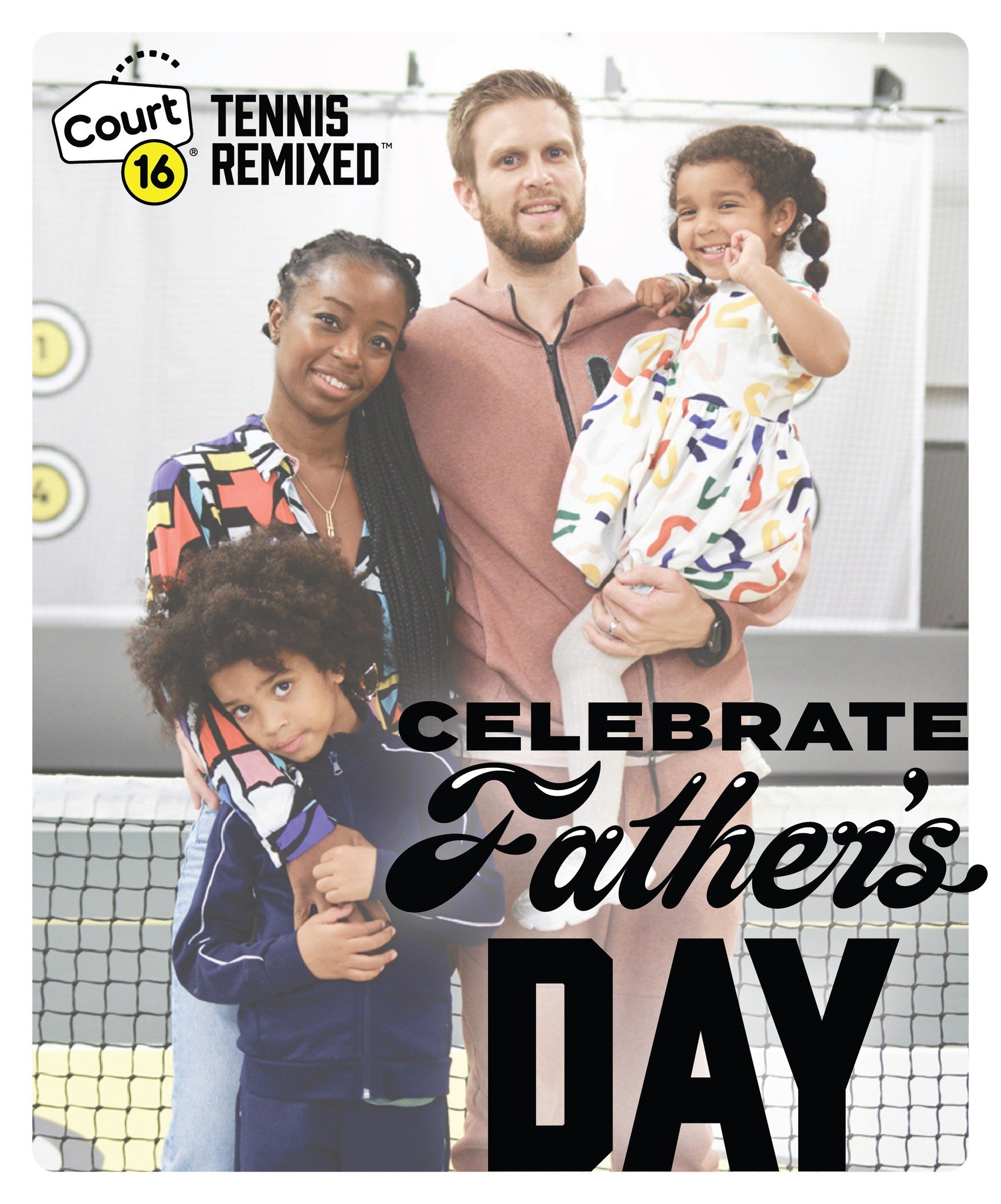 🎾 This Father's Day, give the father figure in your life a gift that gets him moving! 

Court 16 is offering a special deal on Tennis &amp; Ball Machine Group Class Packages &mdash; perfect for playing together or treating someone you love.

Don't m