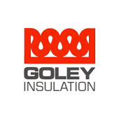 Logo of DOOG Goley Insulation with red and gray text