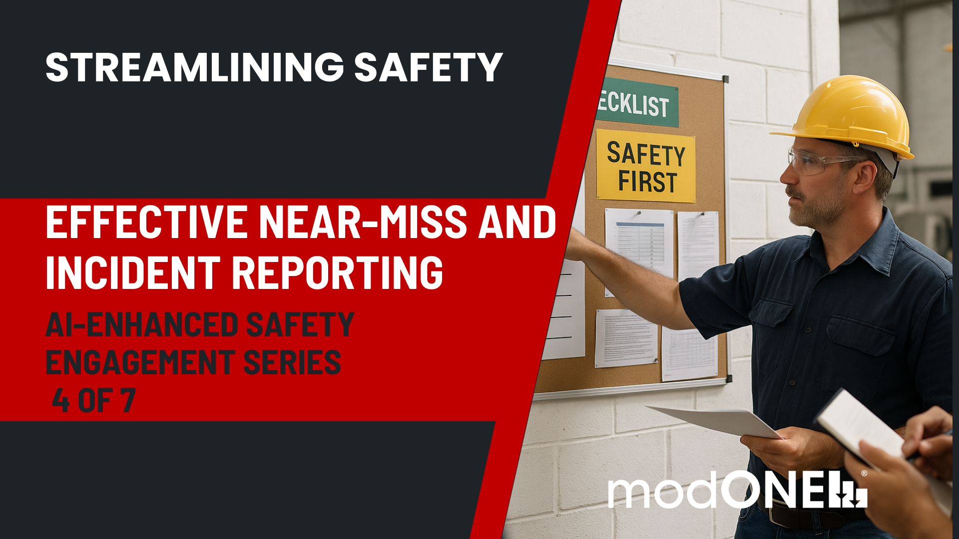 Streamlining Safety: The Role of AI in Effective Near-Miss and Incident Reporting