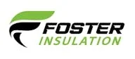 Foster Insulation logo with black and green text