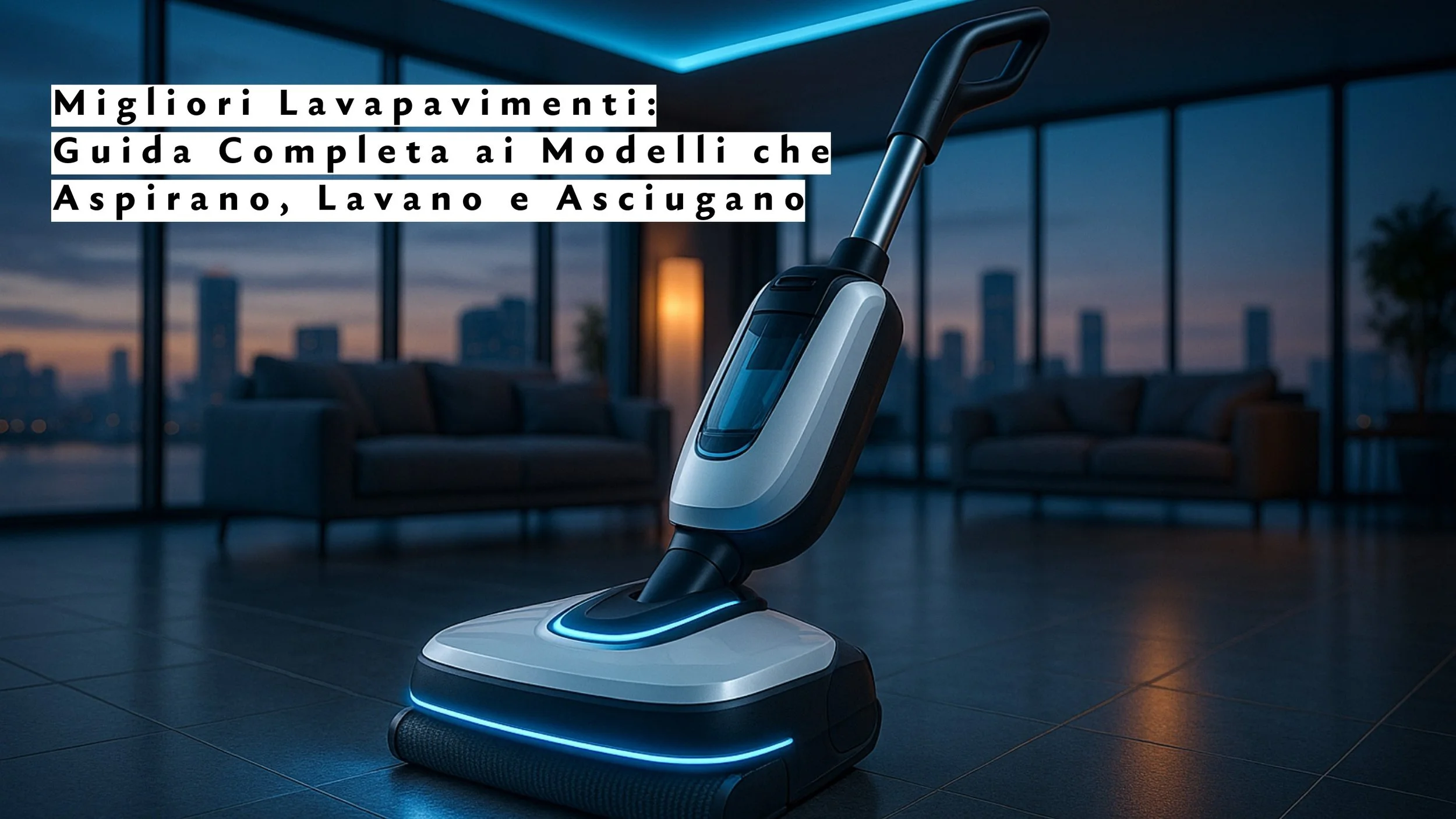 Migliori Lavapavimenti 2025: Guida Completa ai Modelli che Aspirano, Lavano e Asciugano