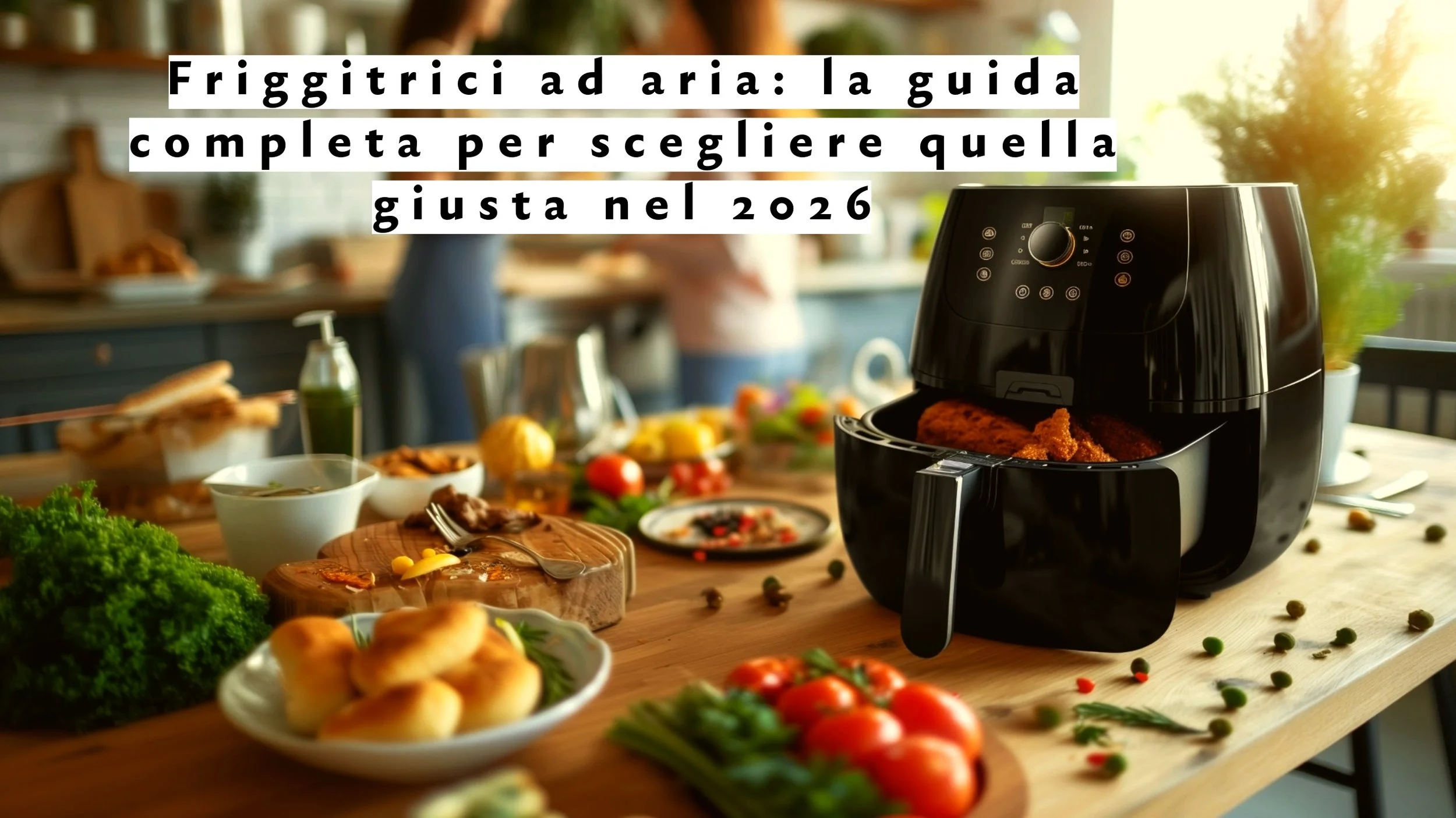 Friggitrici ad aria: la guida completa per scegliere quella giusta nel 2026