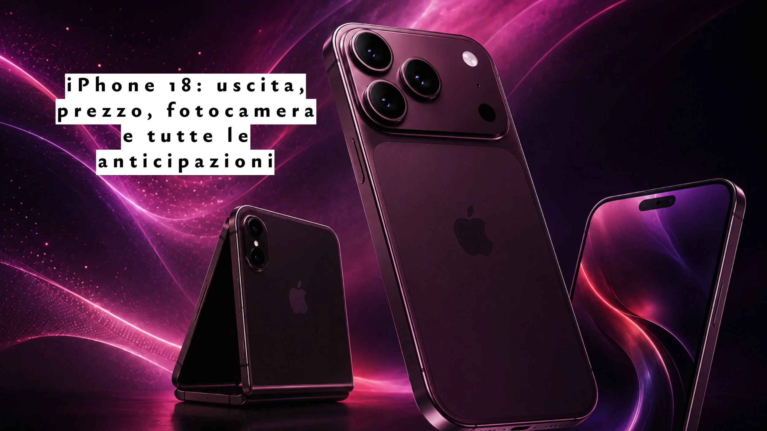 Phone 18: uscita, prezzo e tutte le novità su Pro, Pro Max e Fold