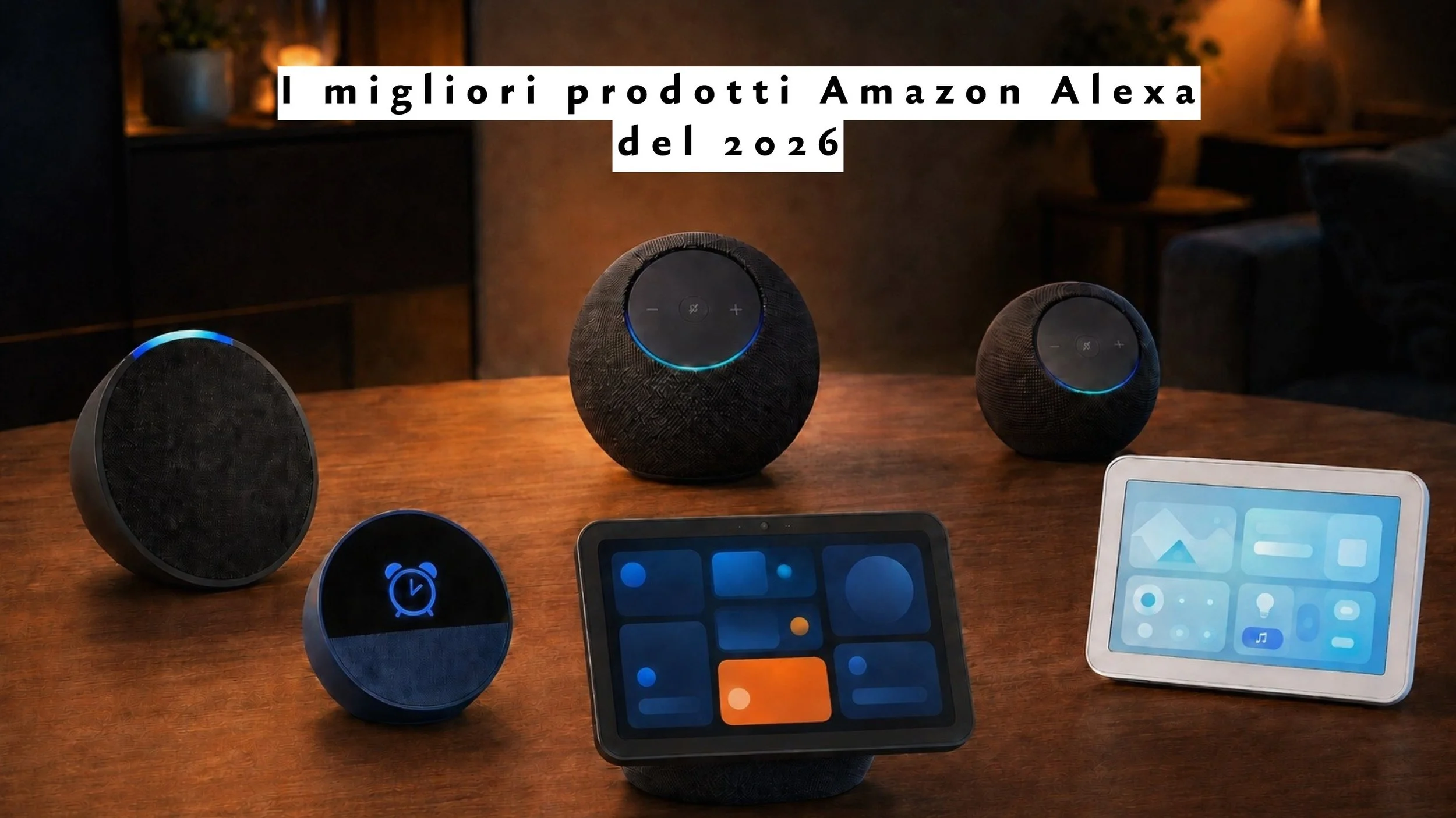 I migliori prodotti Amazon Alexa del 2026: quale Echo scegliere