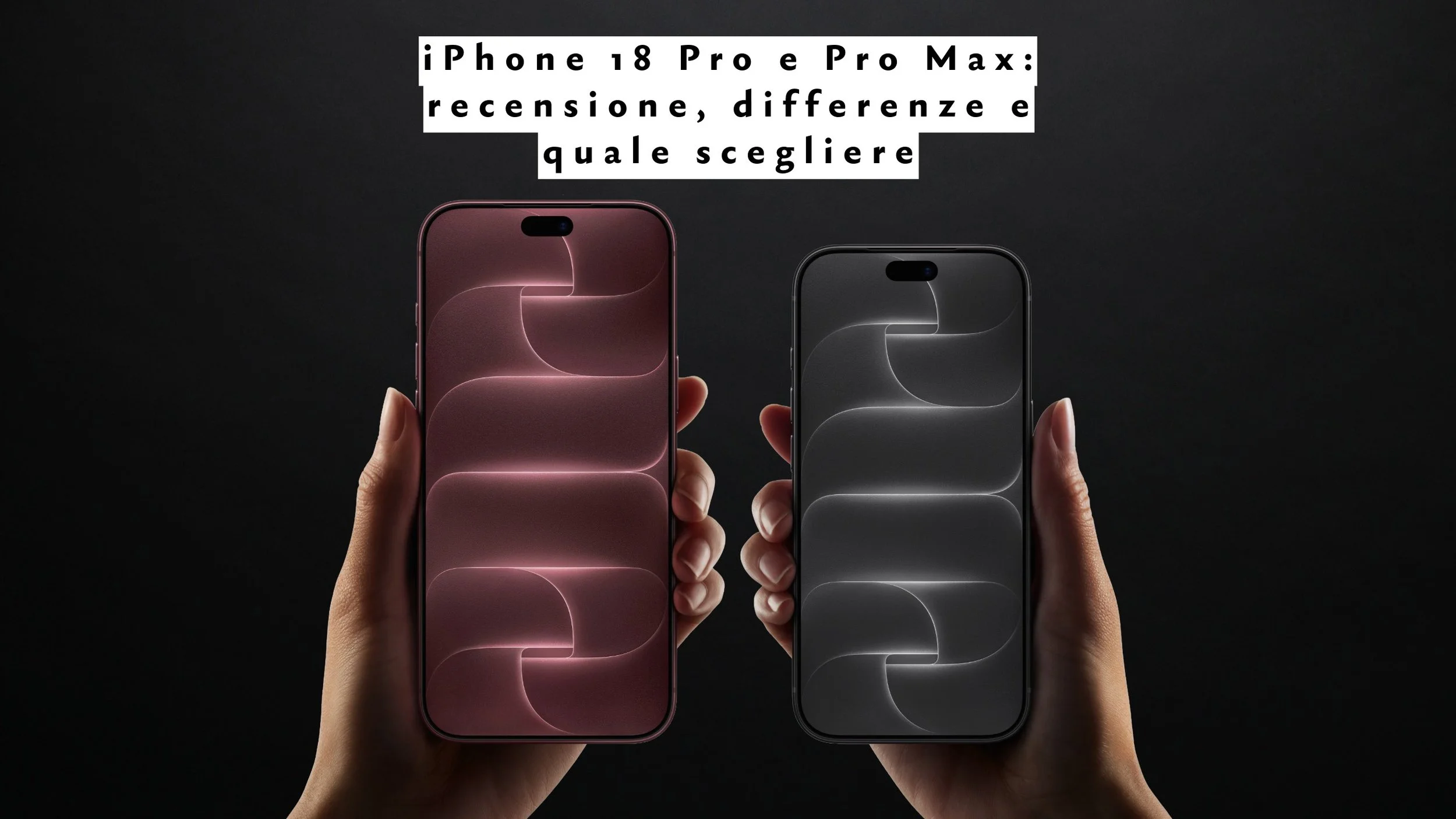 iPhone 18 Pro e Pro Max: recensione, differenze e quale scegliere