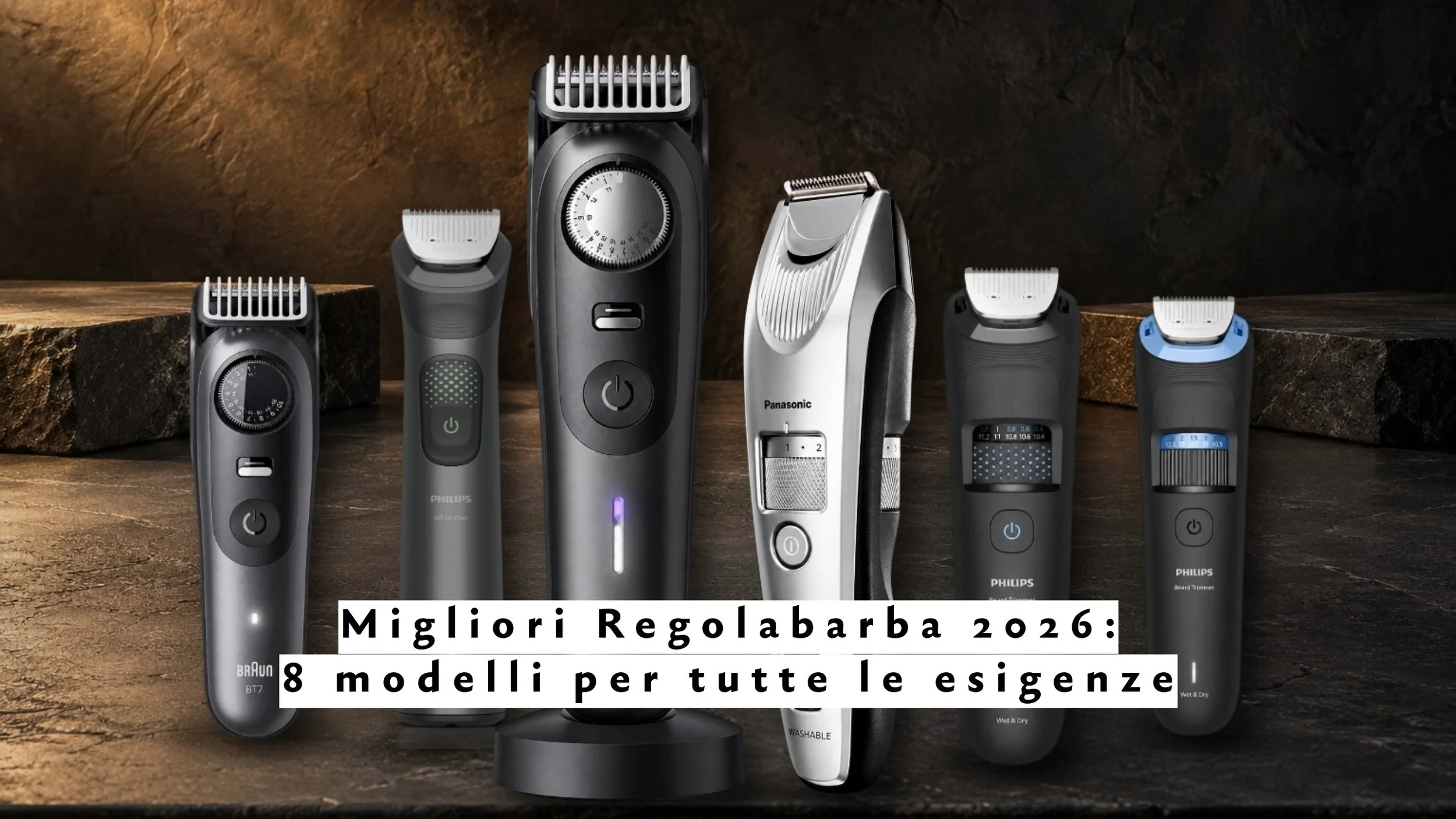 Migliori Regolabarba 2026: 8 modelli per tutte le esigenze