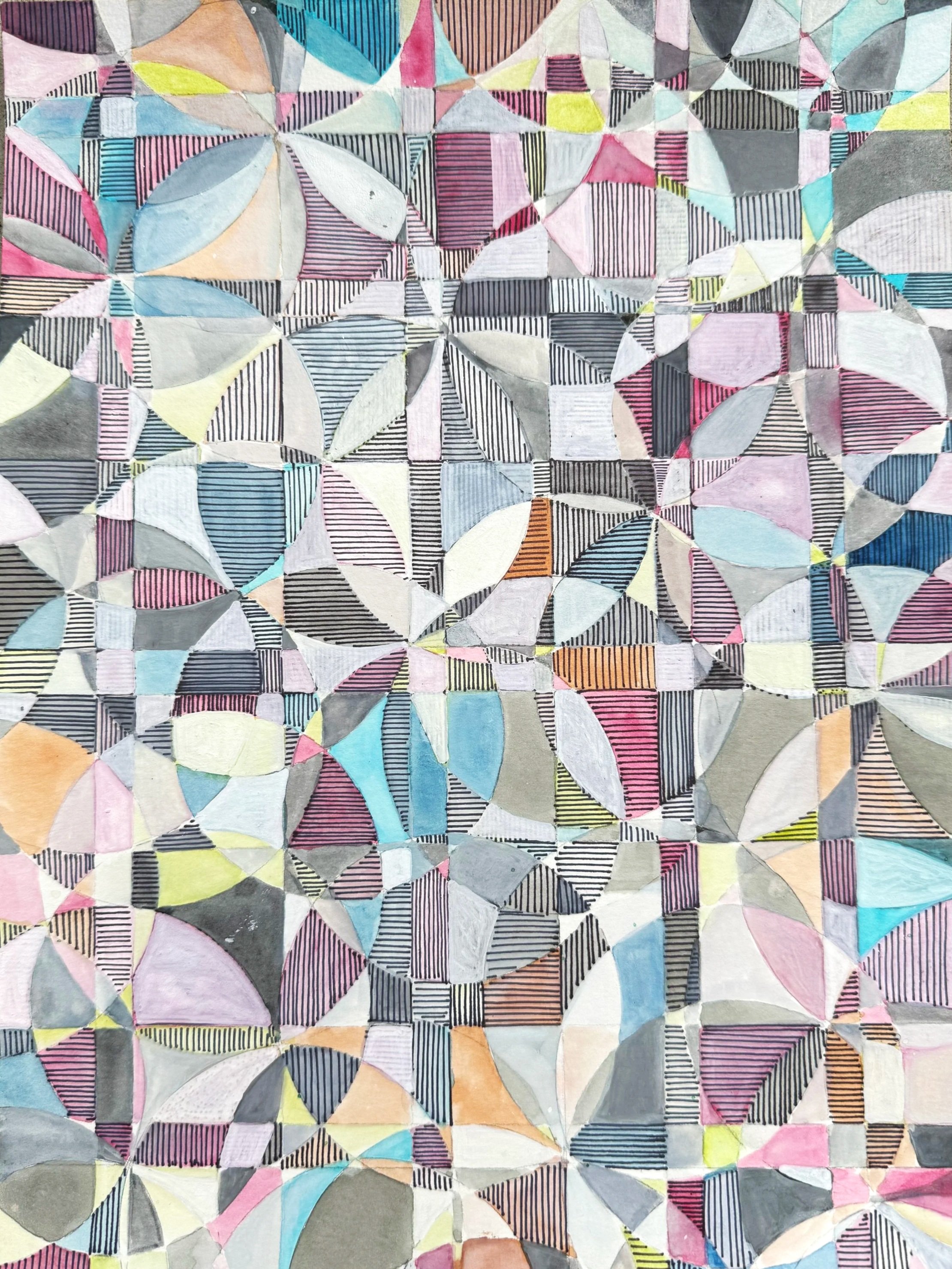 Circular Abstract Study 2
