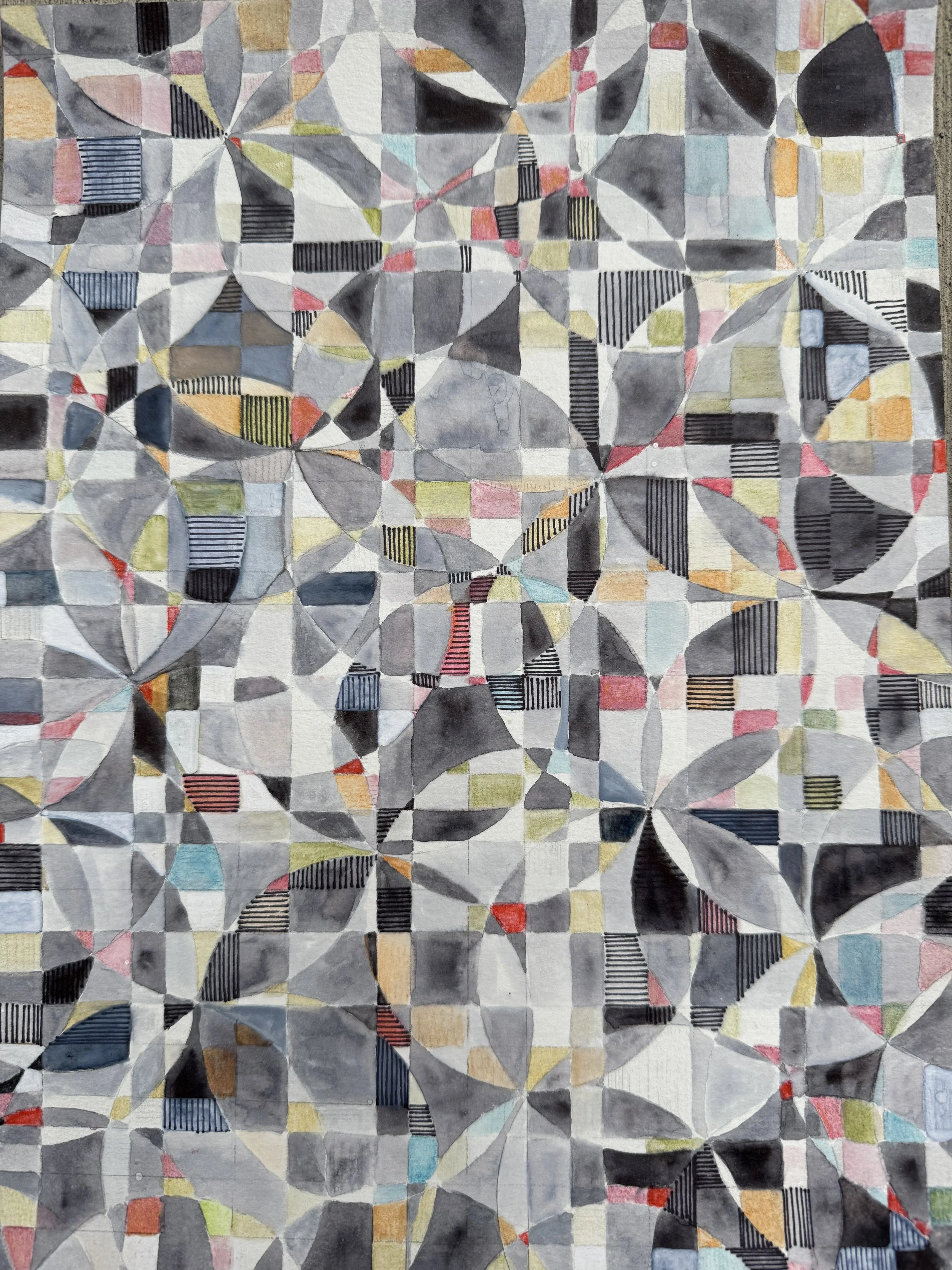 Circular Abstract Study 1