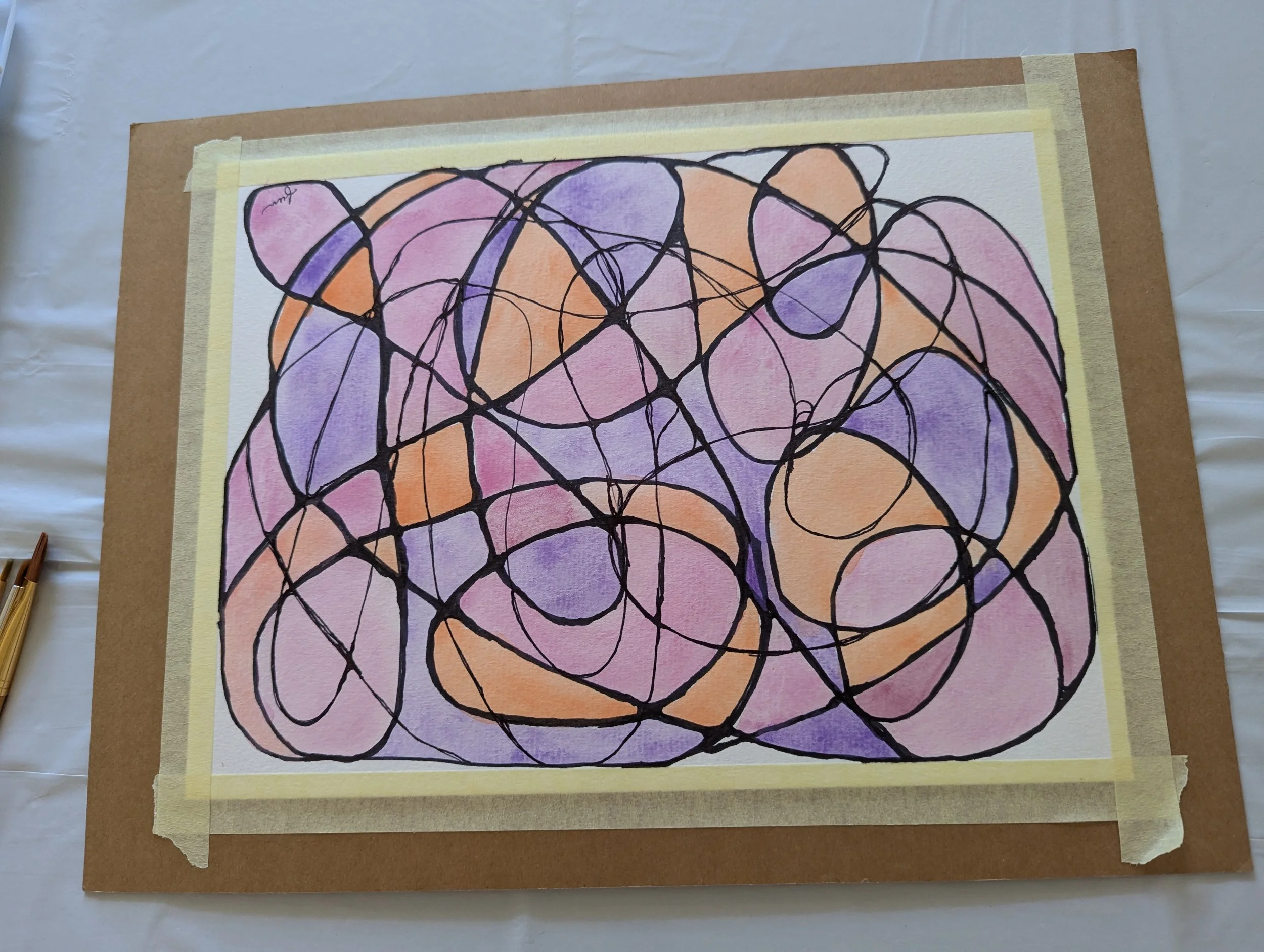 "Thank you! Everyone enjoyed the class. So fun to see the color and variety that comes from this process."
-Jan Mahloch (Private Art Session)