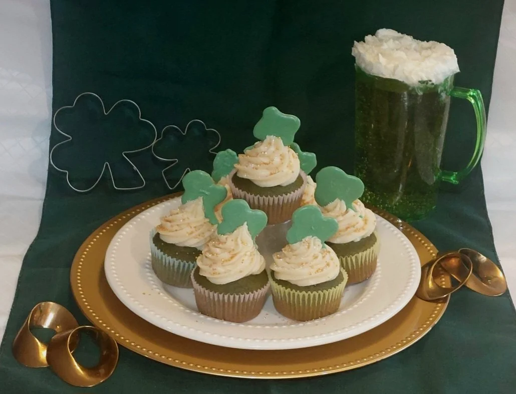 Green Velvet Cupcakes