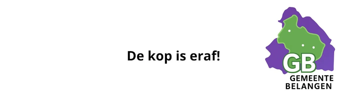 De kop is eraf !