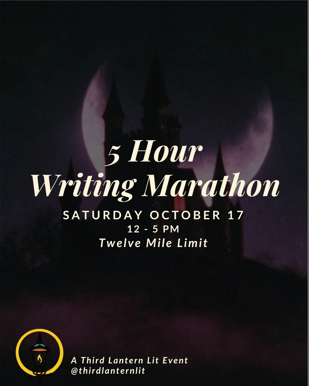 Twelve Mile Writing Marathon