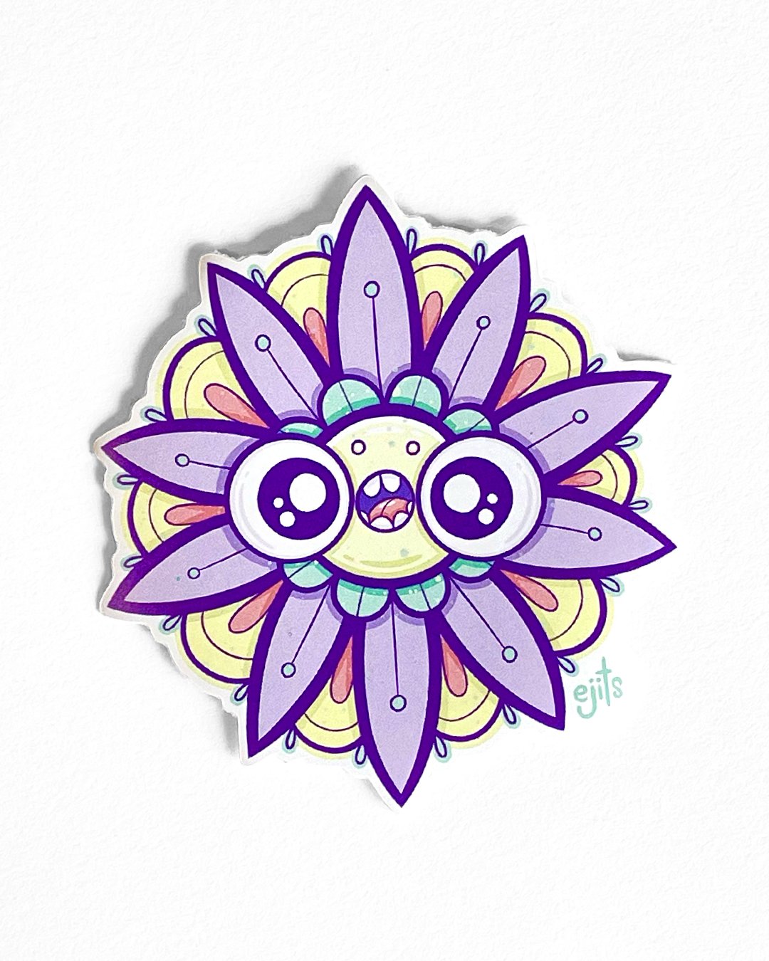 #4 Floral Derangement Sticker