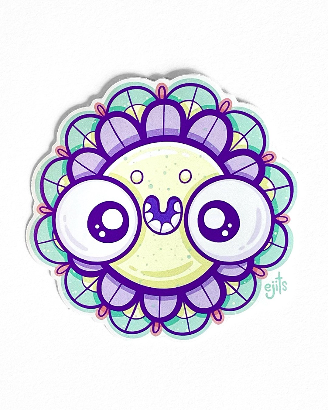 #3 Floral Derangement Sticker