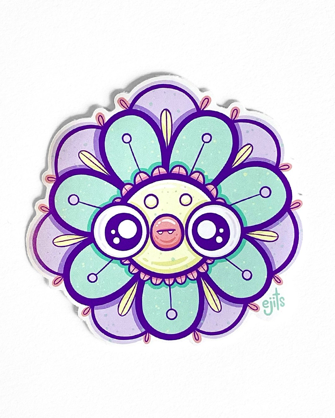 #2 Floral Derangement Sticker