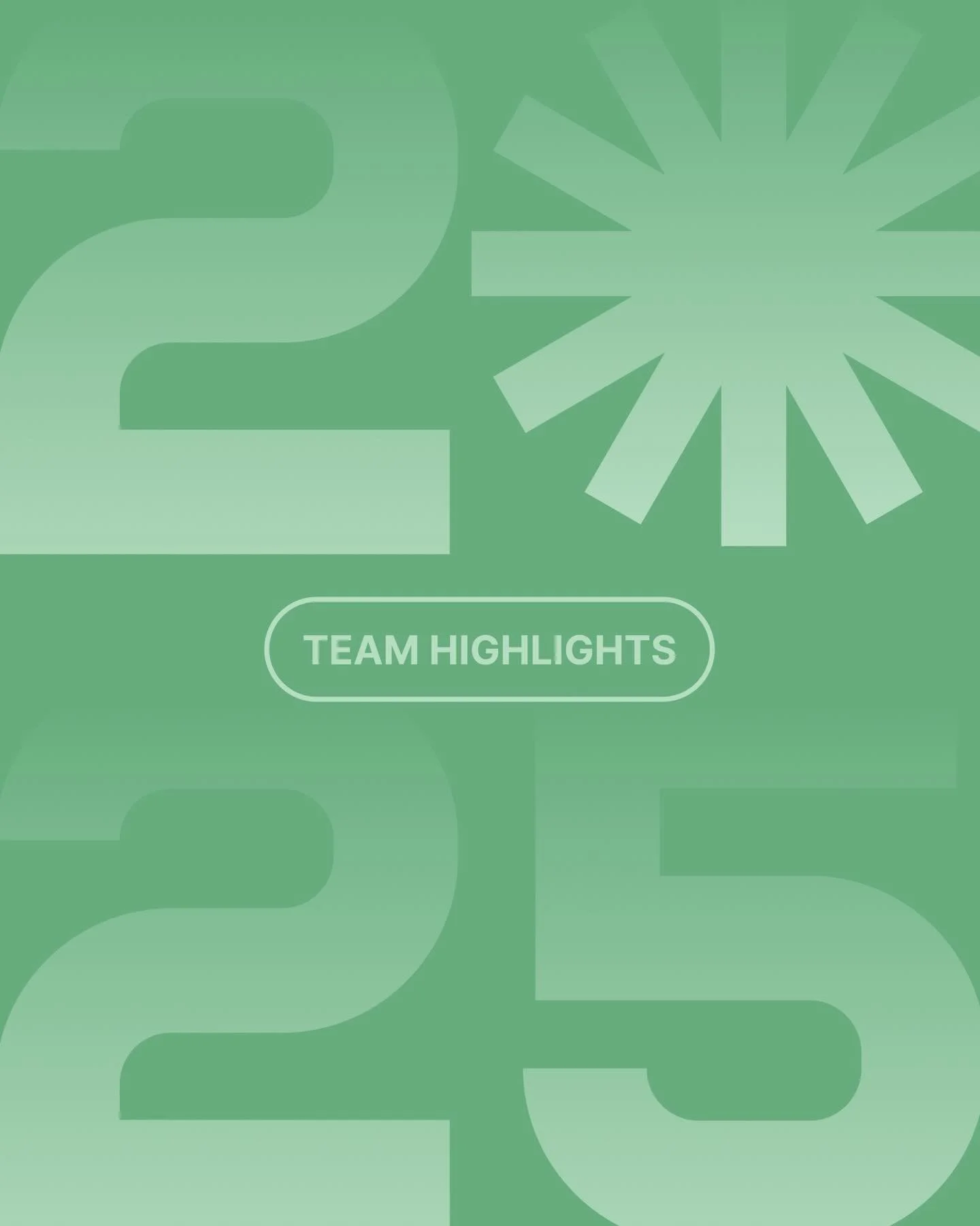 Aaaaaaaaand last but not least we had to show you our personal highlights as well! Everyone from the team picked their top 3 moments of 2025. Enjoy learning a little more about each of our crew 🤩