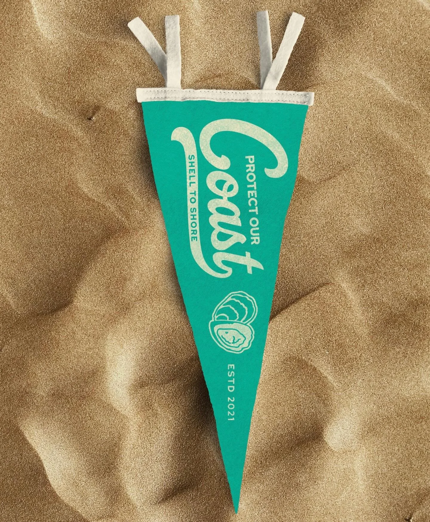 Another year, another round of merch for @shell_to_shore &lsquo;s Shellfest 5!

In addition to a reprint of last year&rsquo;s bandanas, shirts, hats, and totes we created a new pennant flag and sweatshirt design for the merch table. They also got som