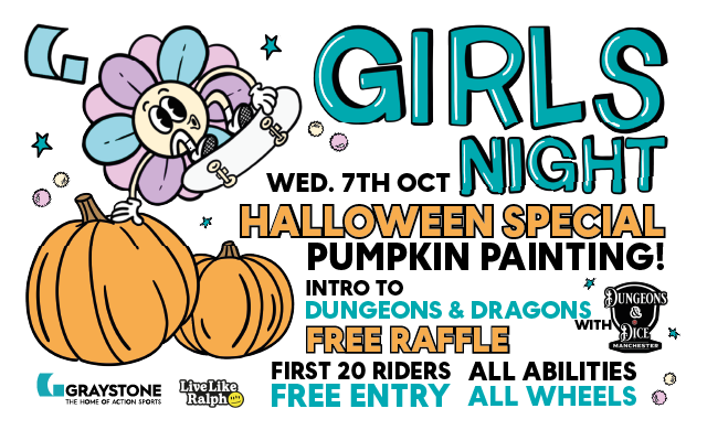 🎃 GIRLS NIGHT: HALLOWEEN SPECIAL 🎃🛹 7th October