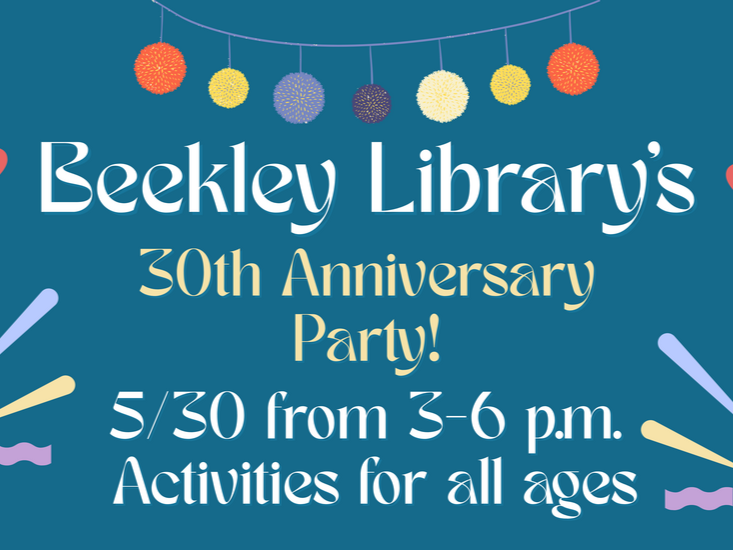 Beekley Library’s 30th Anniversary Party