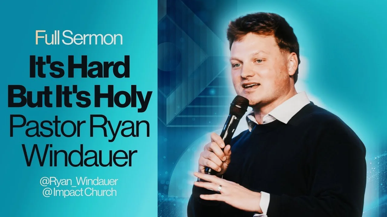 It’s Hard But it’s Holy