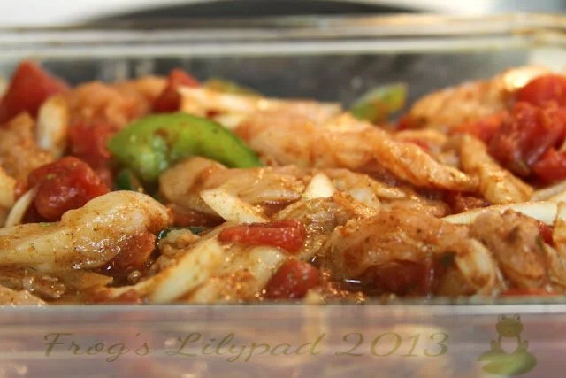 Baked Chicken Fajitas