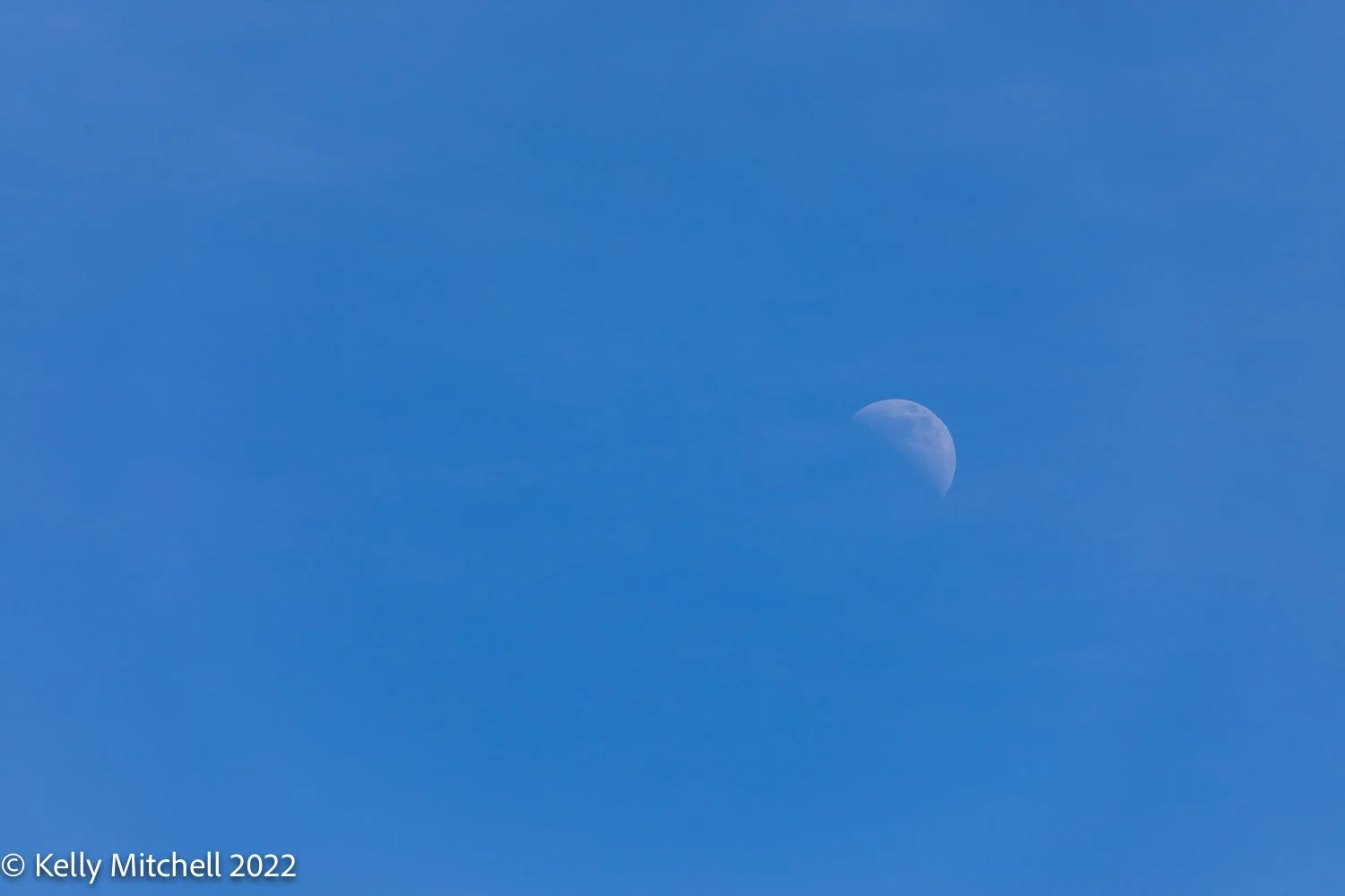 Mid Day Moon