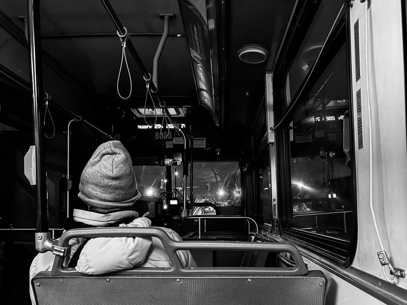 January - On the Way Home From Work!