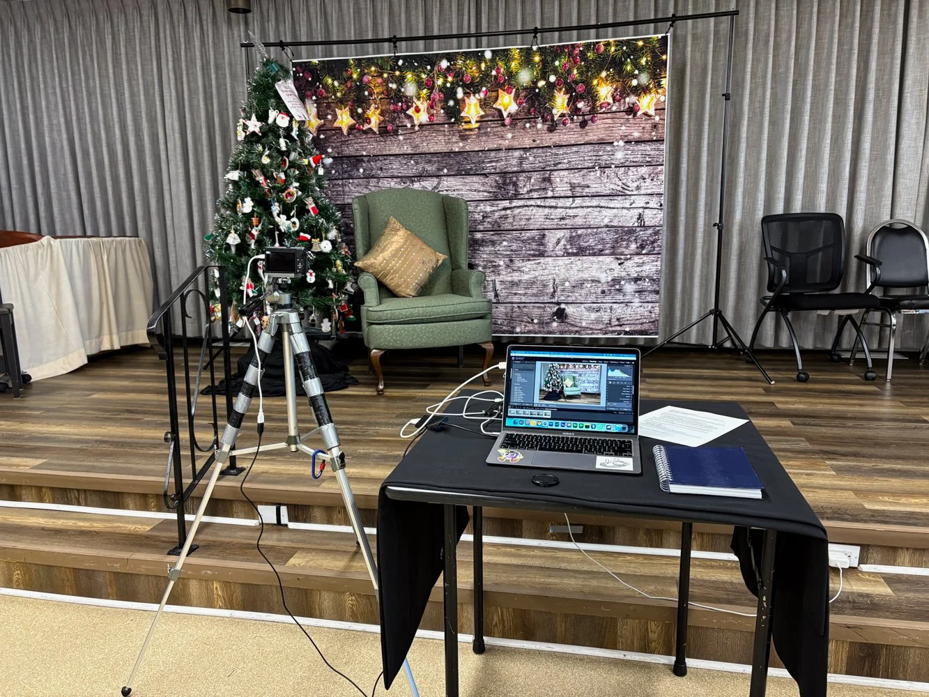 November - Setup for Santa