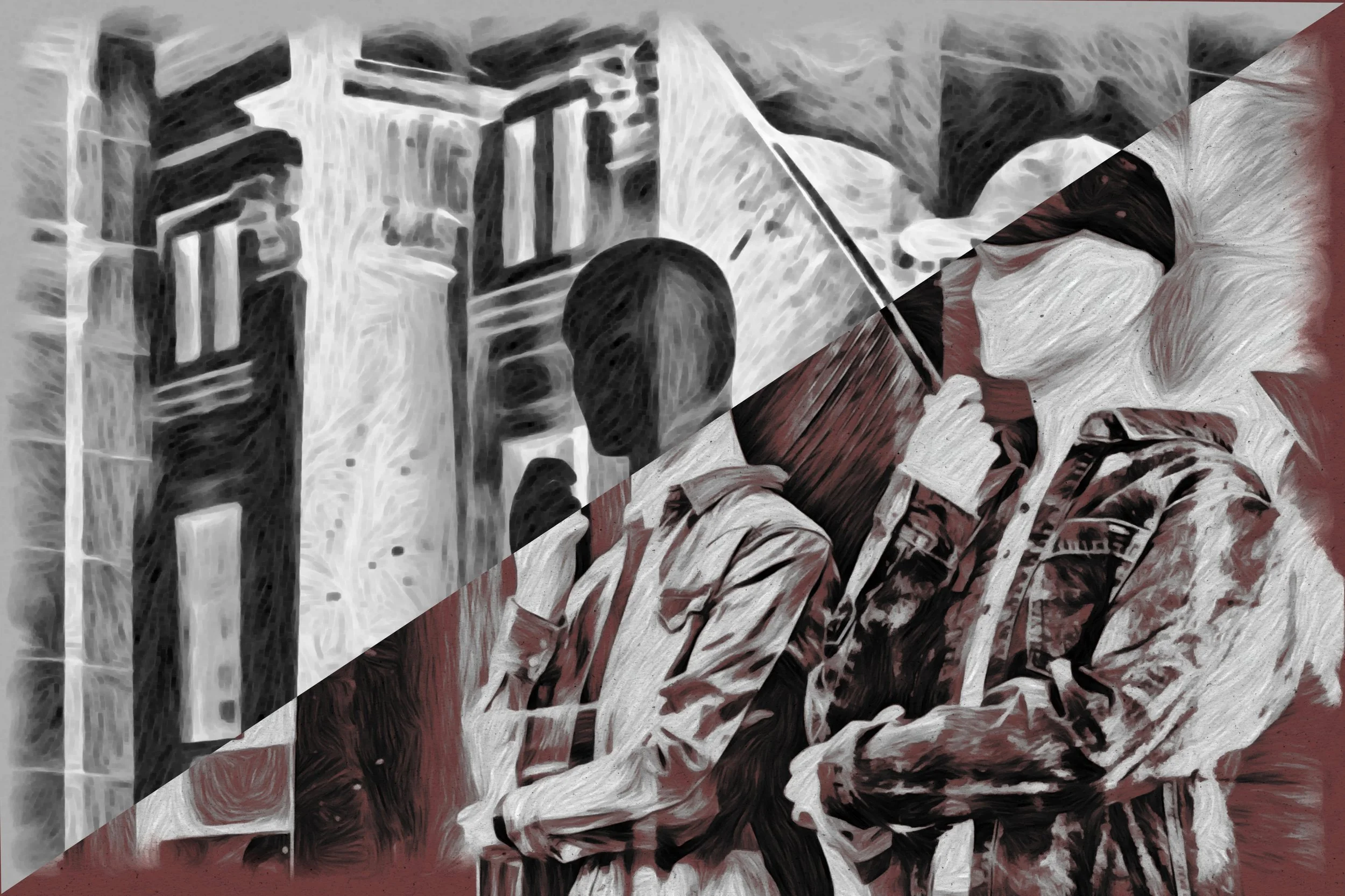 Black, White and Red All Over!!