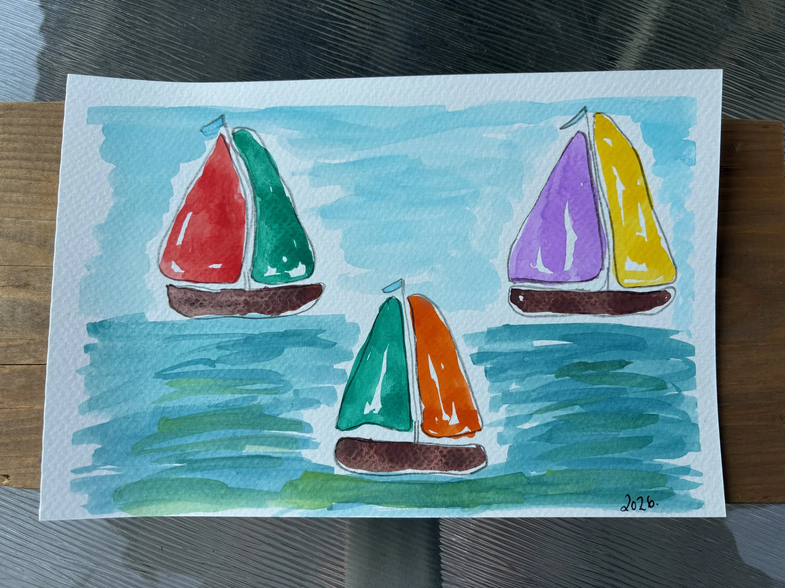 Having Fun … Sailboats