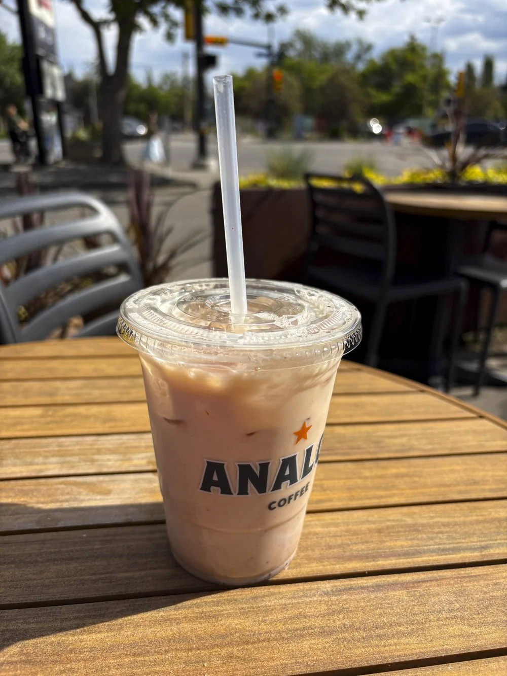 June 15 - A New Fav . . . Iced Chai Latte . . . Oh So Yummy!!
