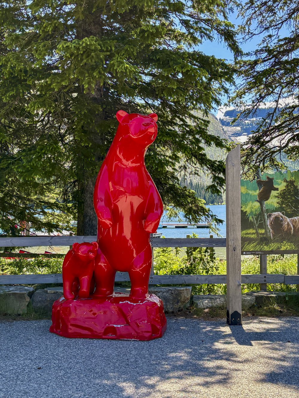 July 4 - Red Bears at Cameron Lake