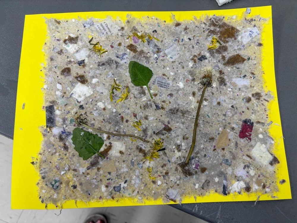 May 27th - Paper Making Fun!!