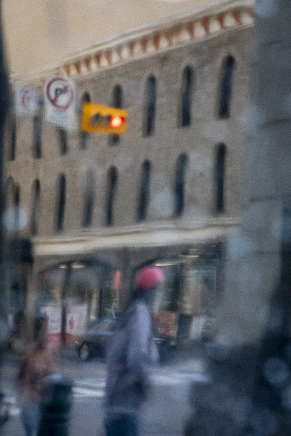 Reflections of a Street Corner
