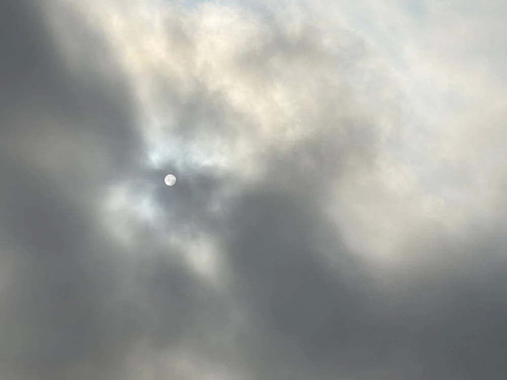 July 21 - Smoke, Sun and Clouds