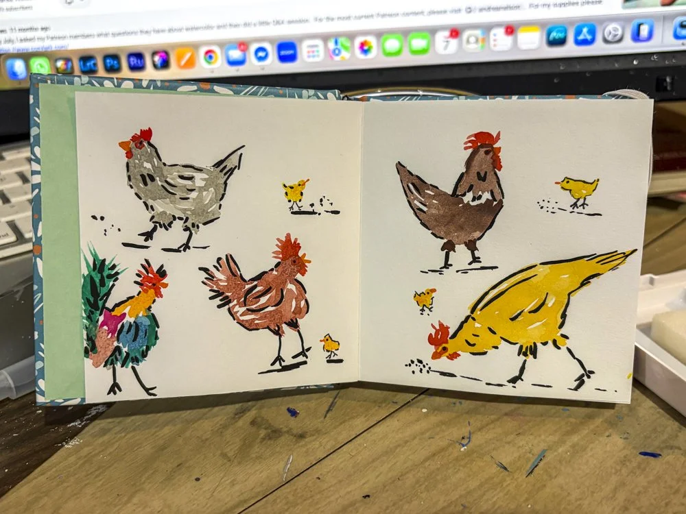 Watercolour Sketchbook