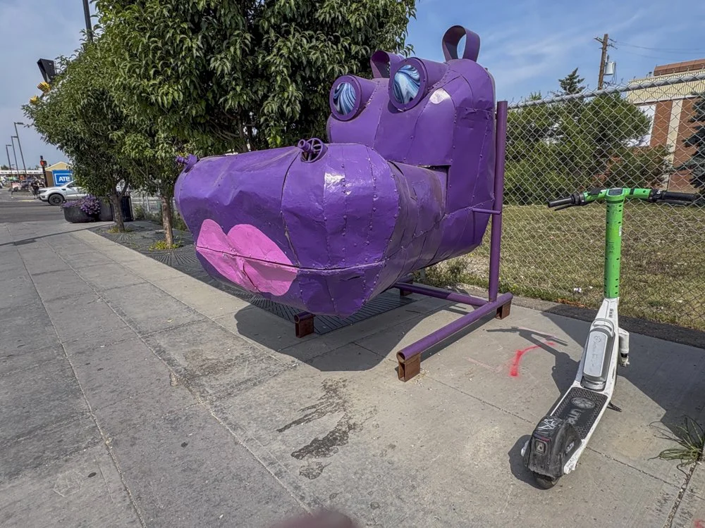 August 1 - Purple Hippo!!