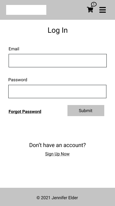 Log In Page