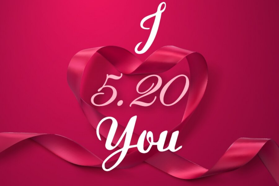 520 Special Offer for lovers and couples this week!