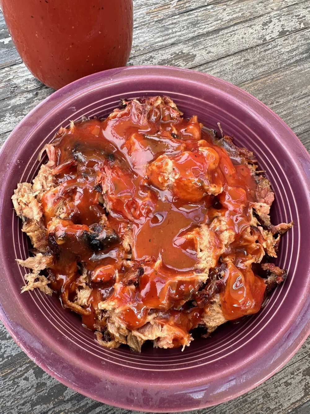 Mustard Pulled Pork Juice Sauce Barbecue Sauce Instant Pot Pulled