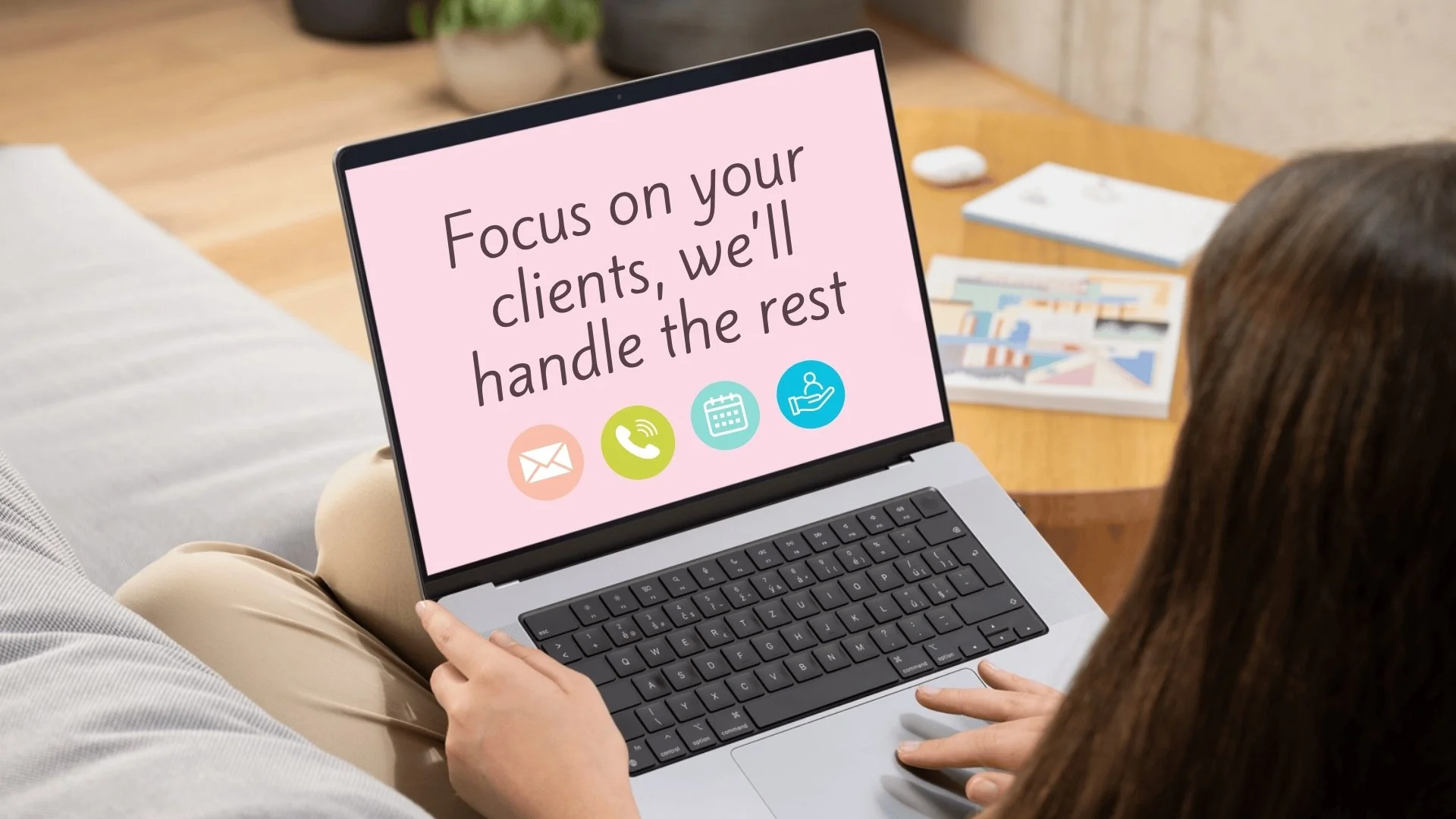 Organized therapy practice with streamlined systems and virtual administrative support