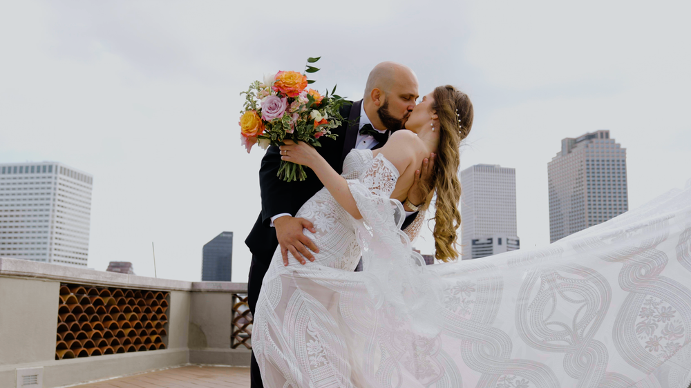 Destination wedding film in New Orleans