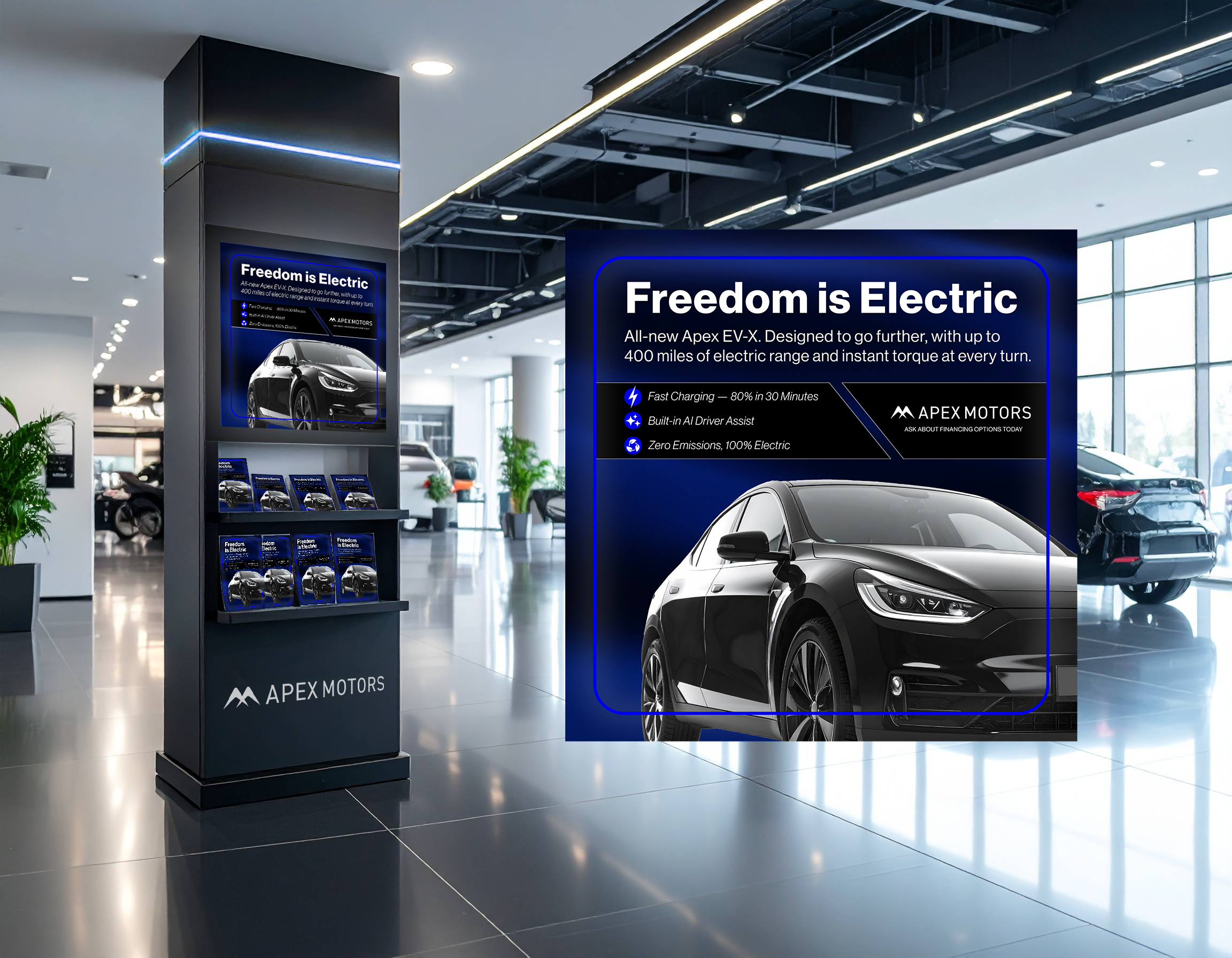 Printed Brochures for In-Store Display